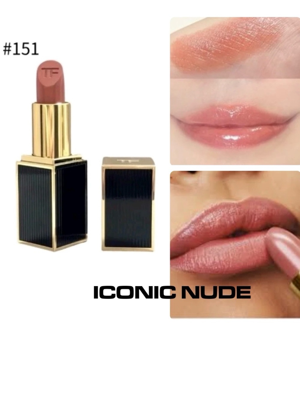 Tom Ford Black Orchid Lip Color FALL 2025 limit edition  Shade 151 Iconic Nude